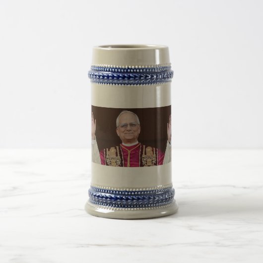 Papst Leo XIV., der erste amerikanische Papst Bierglas (Mittel)