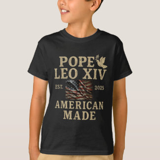 Papst Leo Xiv Est 2025 Amerikanischer Made T-Shirt