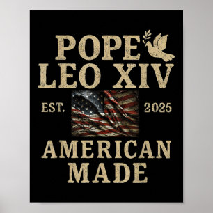 Papst Leo Xiv Funny macht Vatikan wieder groß amer Poster