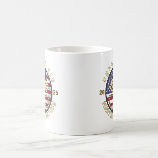 Papst Leo XIV. Historischer Erster amerikanischer  Kaffeetasse (Mittel)