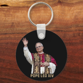 Papst Leo XIV. Historischer Erster amerikanischer Schlüsselanhänger
