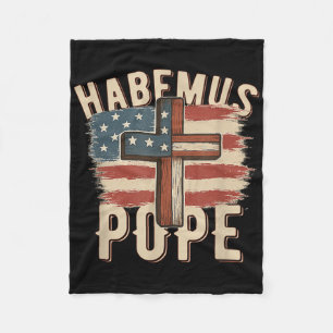 Papst Leo Xiv Katholische Kirche Christlicher Glau Fleecedecke