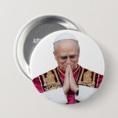Papst Leo XIV Katholische religiöse Schenkung Button (Vorne & Hinten)