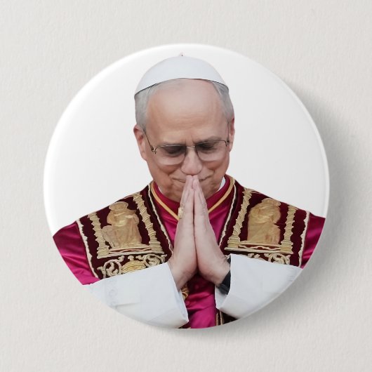 Papst Leo XIV Katholische religiöse Schenkung Button (Vorderseite)