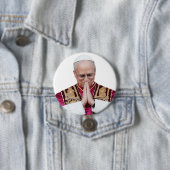 Papst Leo XIV Katholische religiöse Schenkung Button (Beispiel)