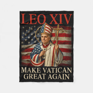 Papst Leo Xiv macht den Vatikan wieder großartig k Fleecedecke