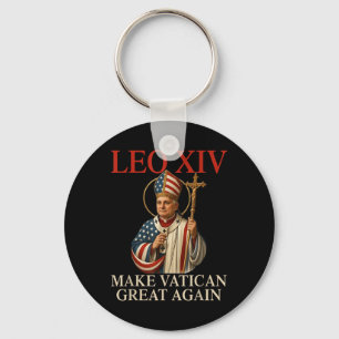 Papst Leo Xiv macht den Vatikan wieder großartig k Schlüsselanhänger