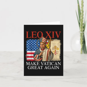 Papst Leo Xiv macht Vatikan wieder groß Katholisch Karte