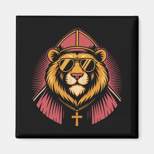 Papst Leo XIV. Magnet (Vorne)