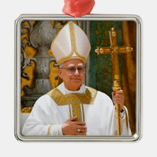 Papst Leo XIV Mass Sixine Kapelle Ornament Aus Metall