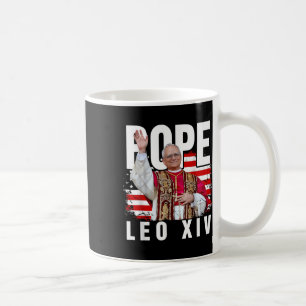Papst Leo Xiv New Pope First American Pope Flag Pr Kaffeetasse