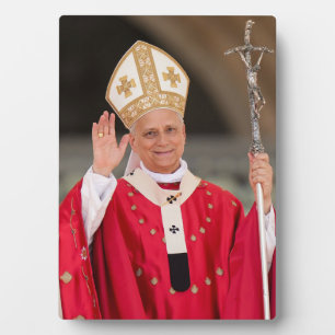 Papst Leo XIV Pfingsten Sonntag 2025 Fotoplatte