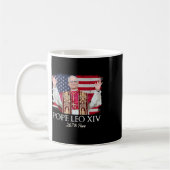 Papst Leo Xiv Robert Francis Prevost Kaffeetasse (Links)