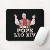 Papst Leo Xiv Robert Francis Prevost Mousepad (Mit Mouse)