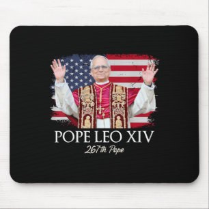 Papst Leo Xiv Robert Francis Prevost Mousepad