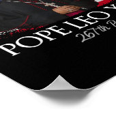 Papst Leo Xiv Robert Francis Prevost Poster (Ecke)