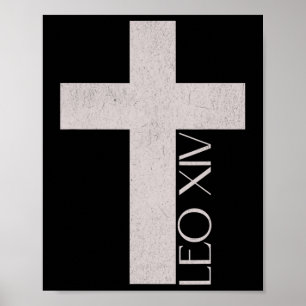 Papst Leon Xiv Poster