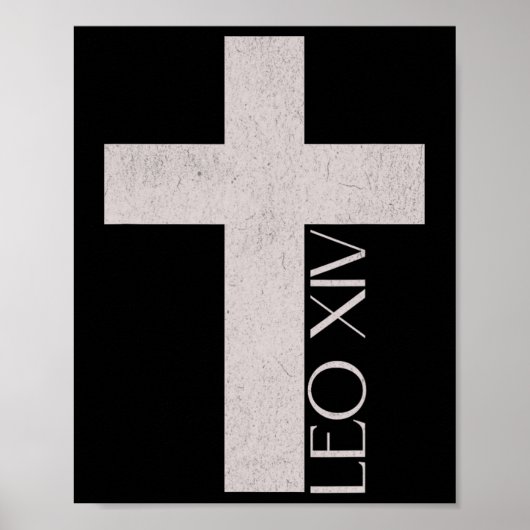 Papst Leon Xiv Poster (Vorne)