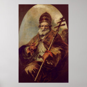 Papst Löwe I Poster