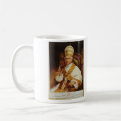 Papst Löwe XIII Vincenzo Gioacchino Luigi Pecci Kaffeetasse (Links)