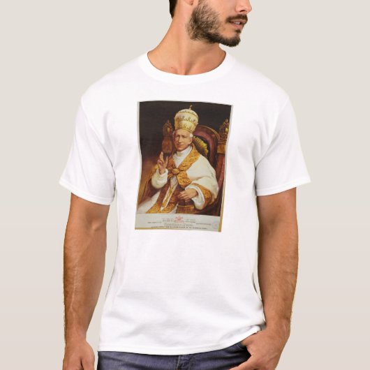 Papst Löwe XIII Vincenzo Gioacchino Luigi Pecci T-Shirt (Vorderseite)