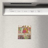 Papst Martin V ist im Papst installiert Magnet (In Situ (Geschirrspüler))