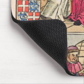 Papst Martin V ist zum Pontifikat installiert Mousepad (Ecke)