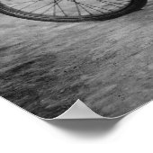 Papst Motorrad Racer, 1915. Vintages Foto Poster (Ecke)