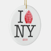 PAPST NYC 2015 KERAMIKORNAMENT (Rechts)