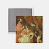 Papst Paul III. und seine Nephews, 1545 Magnet (Vorderseite/Rückseite)