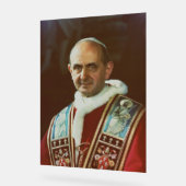 Papst Paul VI Bischof von Rom Acrylschild (Winkel)