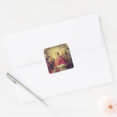 Papst Pius IX 1847 Quadratischer Aufkleber (Umschlag)