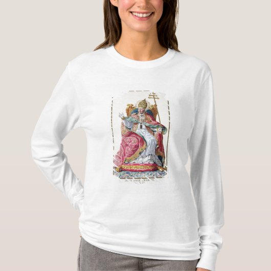 Papst Pius VI (1717-99) von 'Receuil DES Estampes, T-Shirt (Vorderseite)