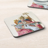 Papst Pius VI (1717-99) von 'Receuil DES Estampes, Untersetzer (Linke Seite)