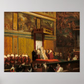 Papst Pius VI - Jean-Auguste - Ingres Kunst Poster (Vorne)