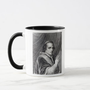 Papst Pius VII, graviert von Rafaello Morghen Tasse