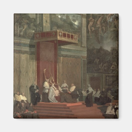 Papst Pius VII (Luigi Barnaba Chiaramonti) (1742-1 Magnet (Vorne)