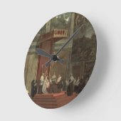 Papst Pius VII (Luigi Barnaba Chiaramonti) (1742-1 Runde Wanduhr (Winkel)