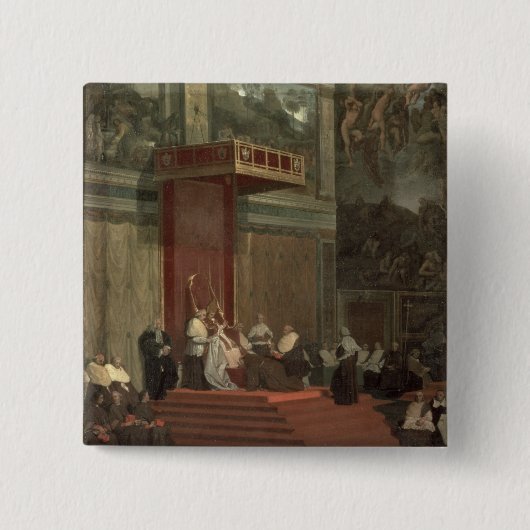Papst Pius VII (Luigi Barnaba Chiaramonti) Button (Vorderseite)