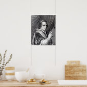 Papst Pius VII., mit Gravur von Rafaello Morghen Poster (Küche)