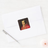 Papst Pius VII Quadratischer Aufkleber (Umschlag)