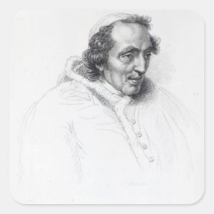 Papst Pius VII Quadratischer Aufkleber