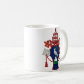 Papst- Pius XII.Tasse Kaffeetasse (VorderseiteRechts)