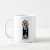 Papst Saint Gregory das große - Buntglas Kaffeetasse (Links)