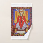 Papst Saint Gregory I. Dialoge Badhandtuch Set (Handtuch)