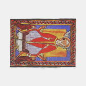 Papst Saint Gregory I. Dialoge Fleecedecke (Vorderseite (Horizontal))