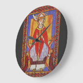 Papst Saint Gregory I. Dialoge Große Wanduhr (Winkel)
