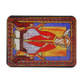 Papst Saint Gregory I. Dialoge Magnet (Horizontal)