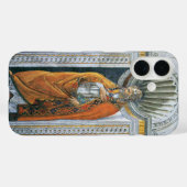 Papst Saint Sixtus II von Sandro Botticelli Case-Mate iPhone Hülle (Rückseite (Horizontal))