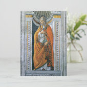 Papst Saint Sixtus II von Sandro Botticelli Einladung (Stehend Vorderseite)